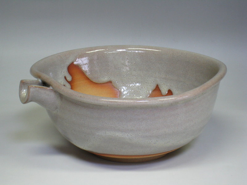 茶道具商（有）越中屋 赤膚焼菓子鉢 尾西楽斎造 共箱