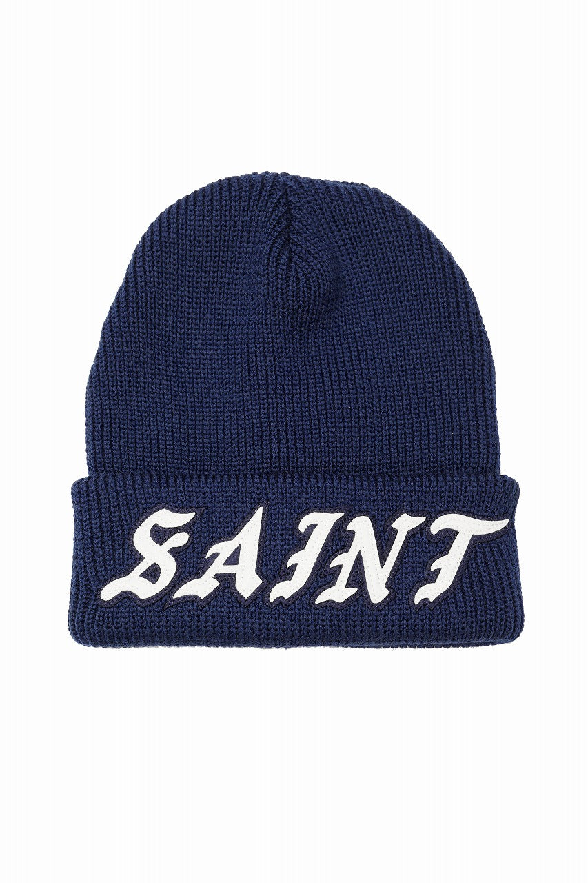 SAINT Mxxxxxx x KNIT CAP / SAINT (NAVY) – ETERNAL