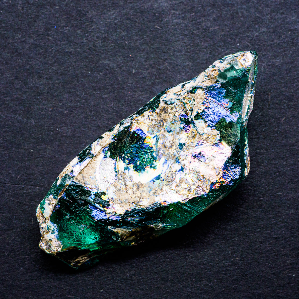 ローマングラス 青緑色 ガラス製品 独特な形状 ローマングラス - 120