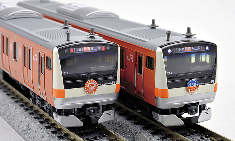 JR東日本 E233系0番代 中央線開業130周年記念ラッピング編成 – 新製品紹介
