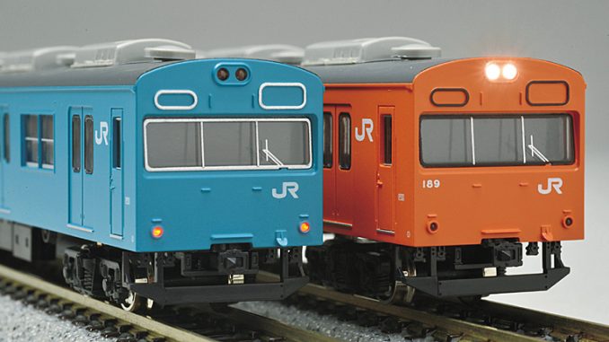 動作確認済 MICROACE 103系電車 (西日本更新車 岡山色) 4両セット A0538