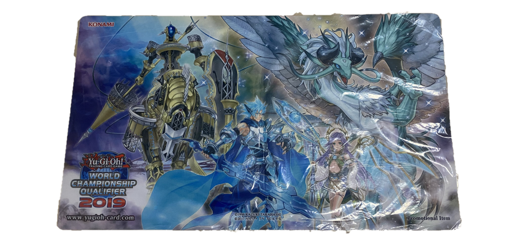 希少】遊戯王 聖杯の神子イヴ JUDGE プレイマット 遊戯王 星杯の神子