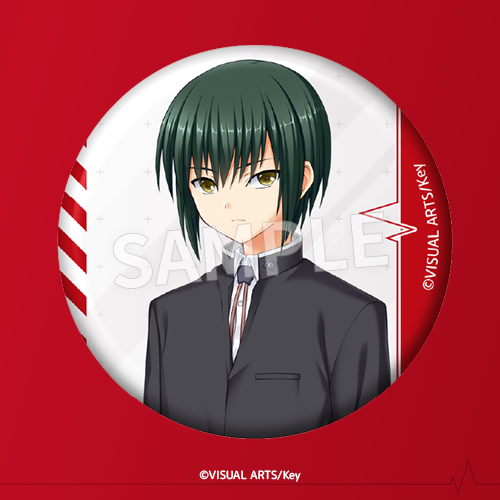 Angel Beats! メモリアルくじ Eurekaくじ E賞 缶バッジ ユイ Angel