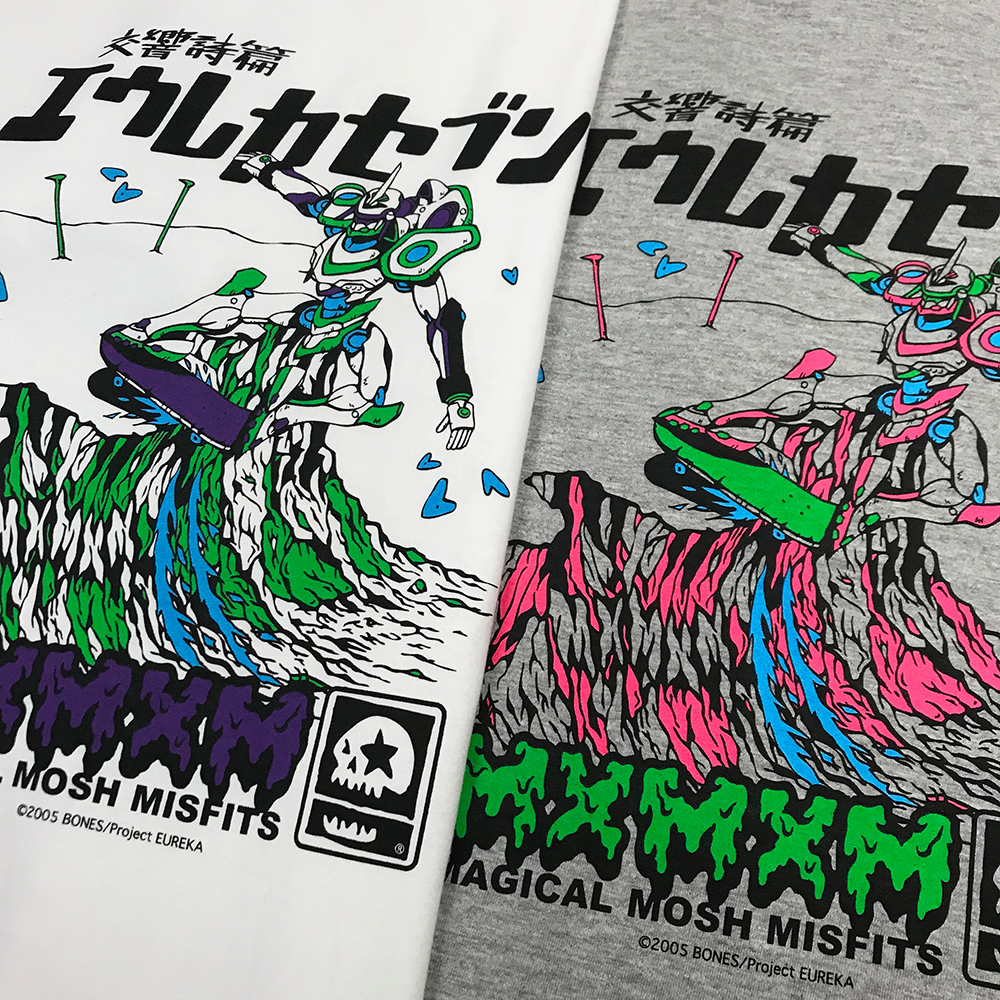 MxMxM x 交響詩編エウレカセブン “SKATE FOR FUN” LONG TEE