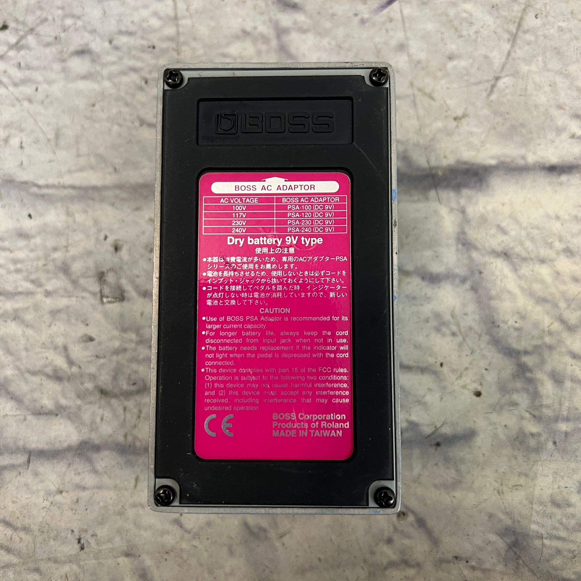 BOSS CH-1 ピンクラベル 1995年製 BOSS CH-1 ピンクラベル 1995年製