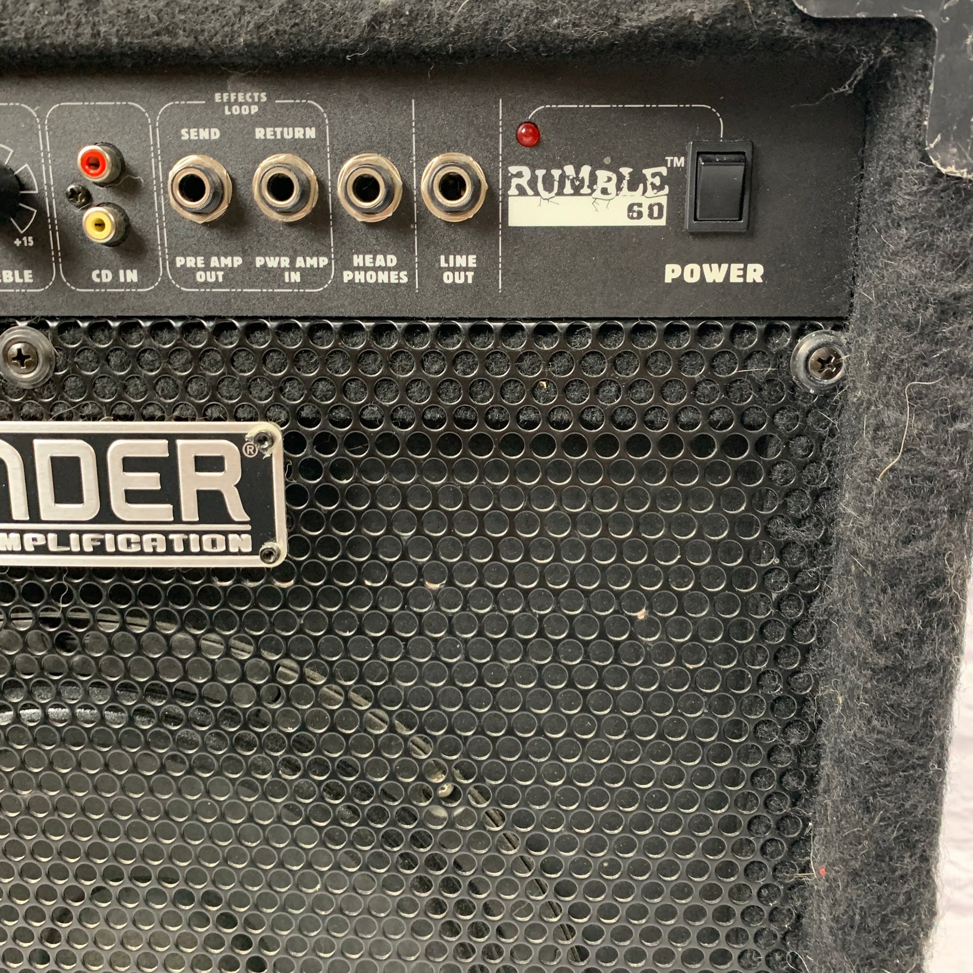 Fender Rumble 60 Bass Guitar Combo Amp - Evolution Music