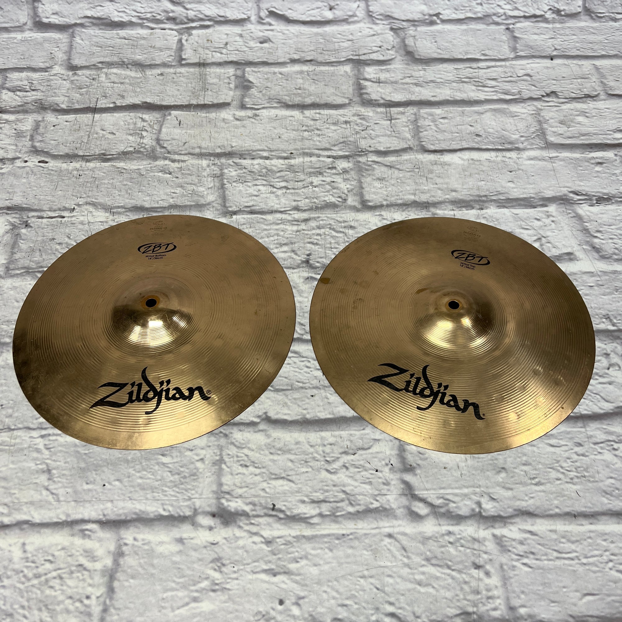 Zildjian STADIUM 合わせシンバル 14”36cm マーチング用 Zildjian