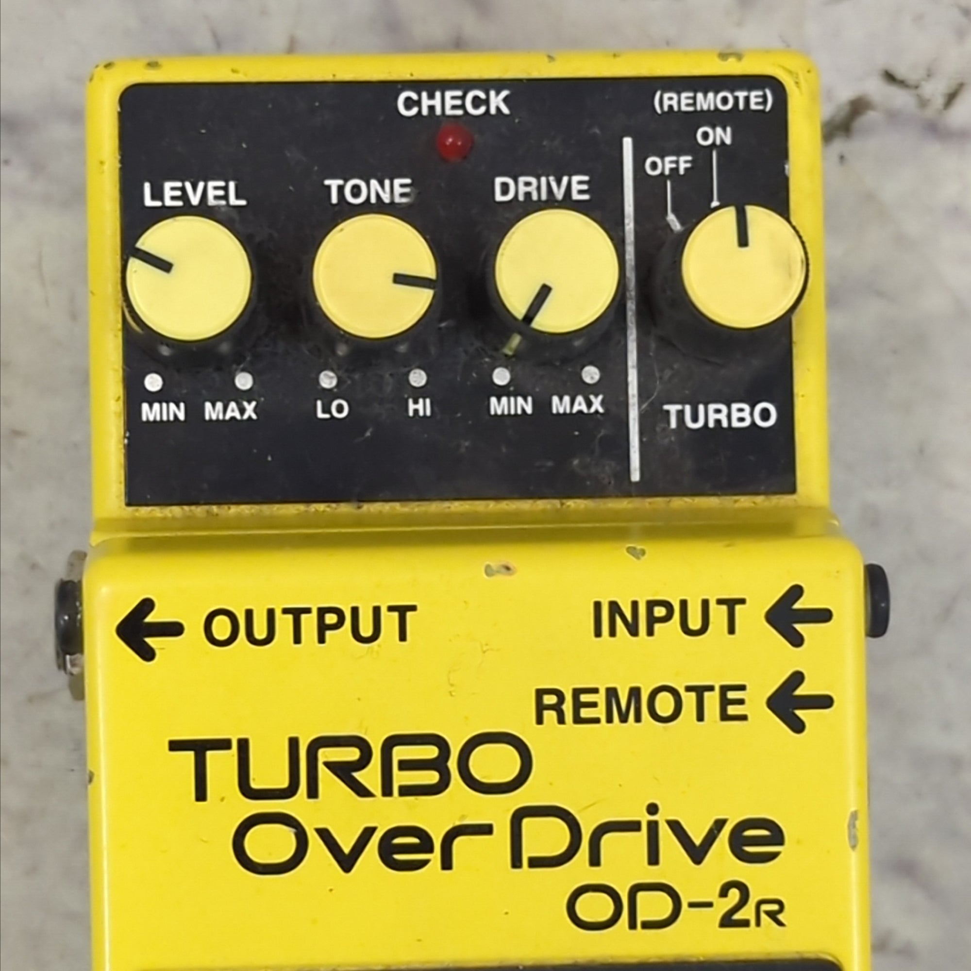 Boss Turbo Overdrive OD2-R Overdrive pedal - Evolution Music