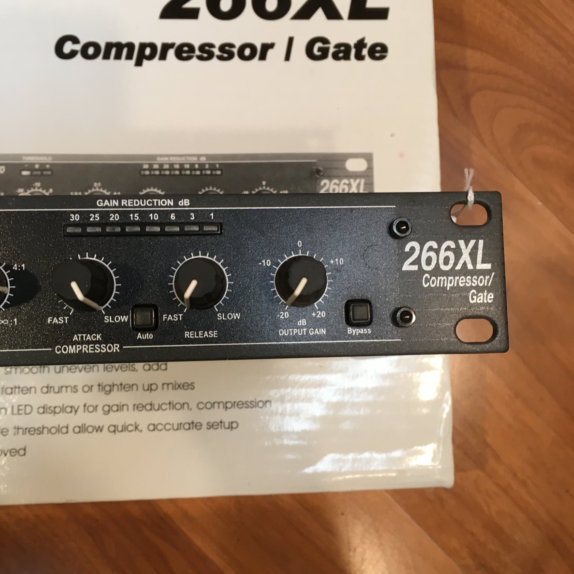 DTM・DAW dbx 266A COMPRESSOR / GATE dbx Project 1 Model 266 - Dual