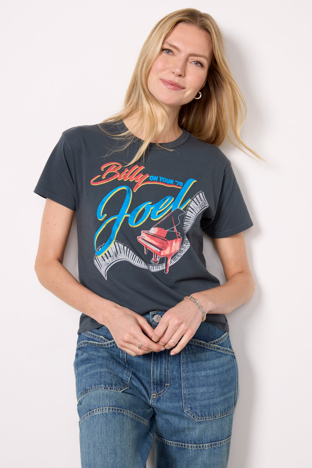 BILLY JOEL ワールドツアー日本公演Tシャツ Lサイズ BILLY JOEL