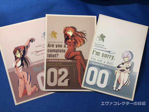 エヴァンゲリオン ポストカード41枚&ポストカード収納ファイル