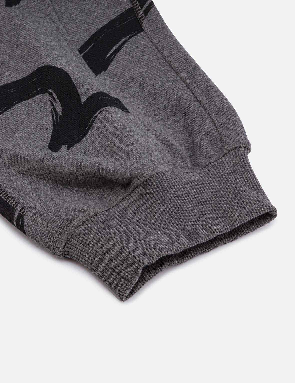 オールオーパー手書き風カモメとロゴプリントストレートフィット