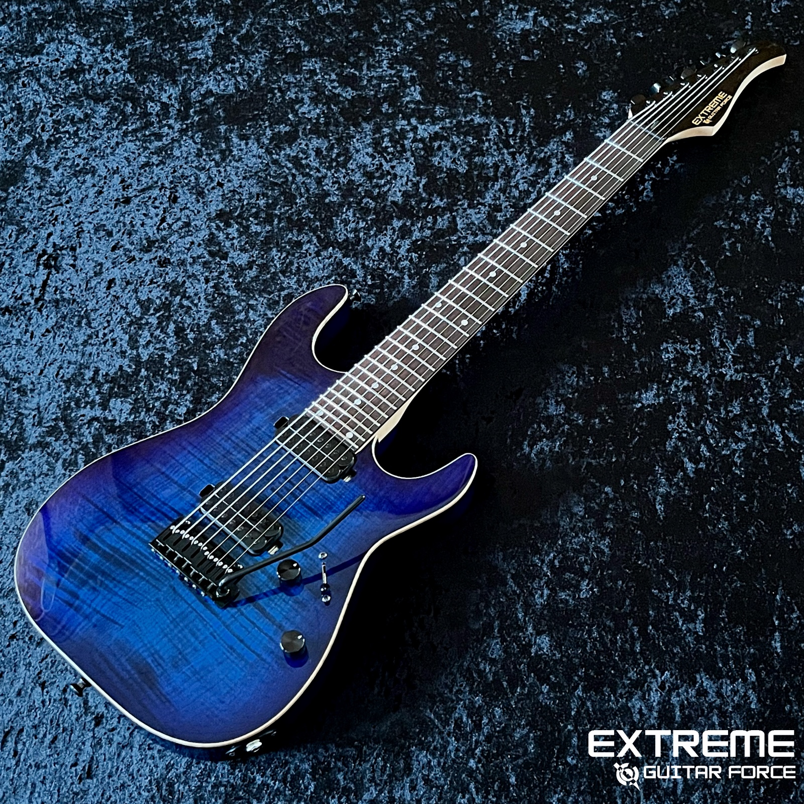 EXTREME GUITAR FORCE「RX724」Deep Ocean Blue Burst | EXCELネット