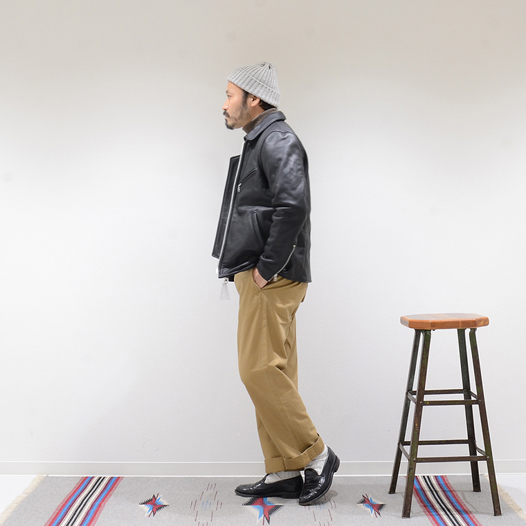 VANSON (バンソン) Explorer別注 ENFIELD-SLIM FITTED SOFT COW
