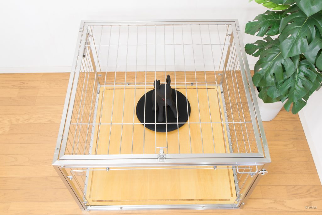 ステンレス製オーダー制作の紹介[ドッグケージ編] - おしゃれで頑丈な