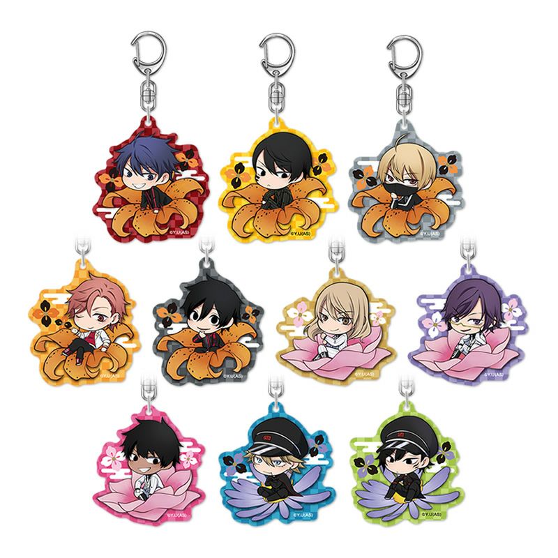 アイアップ公式通販】桃源暗鬼 ぷちふれ オーロラアクリルキーホルダー