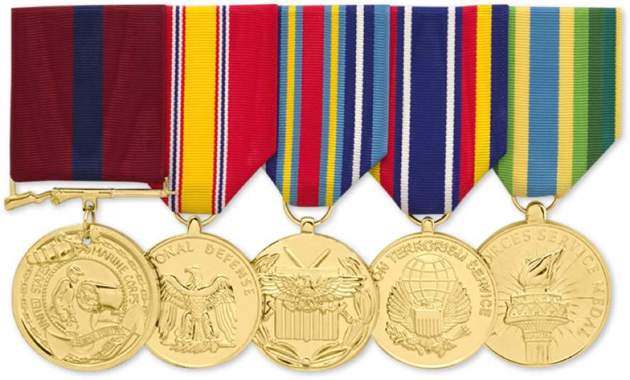 Anodized Medals EZ Rack Builder | USAMM