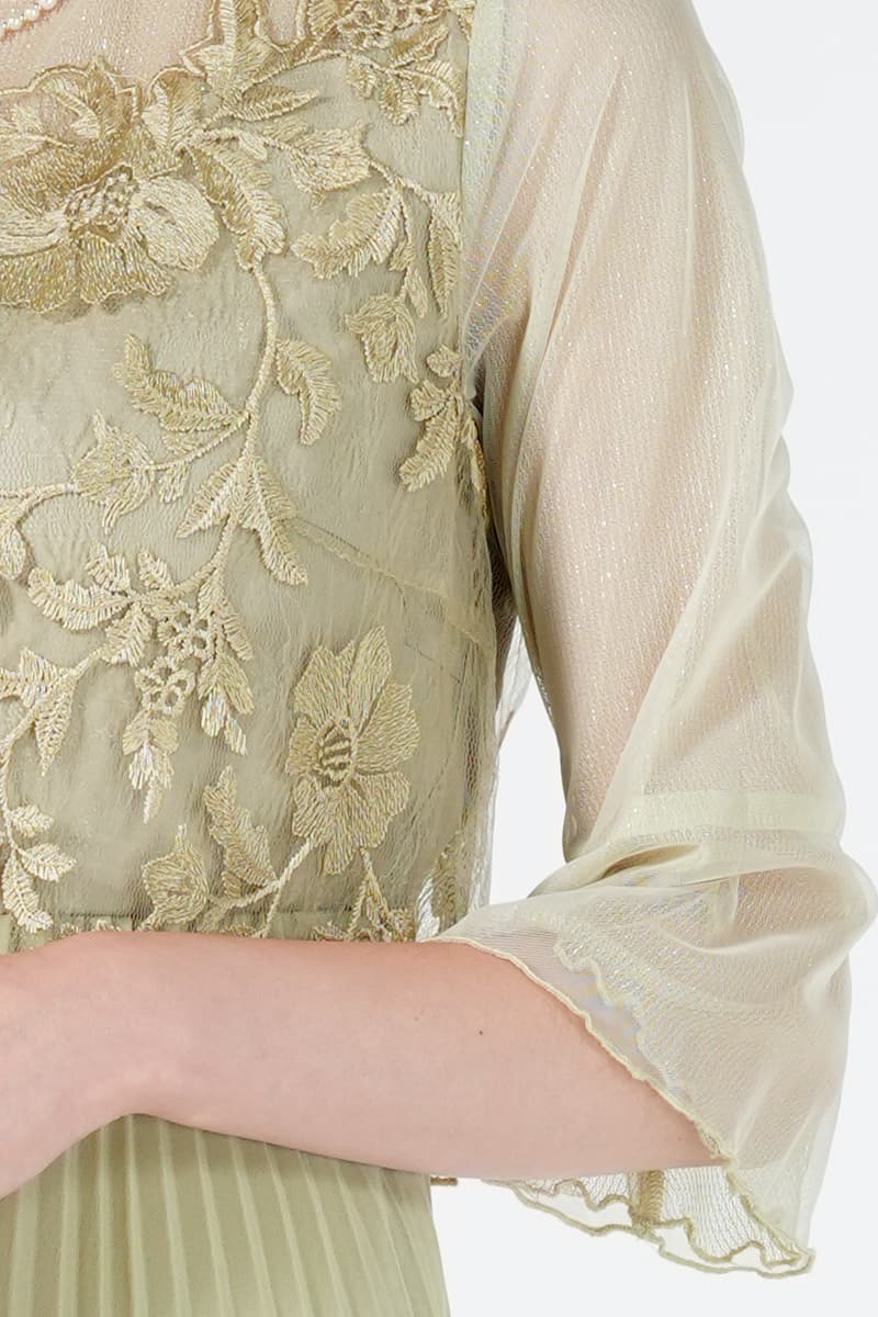 Dorry Doll メロウレーストップスイエローグリーンドレス (L) を