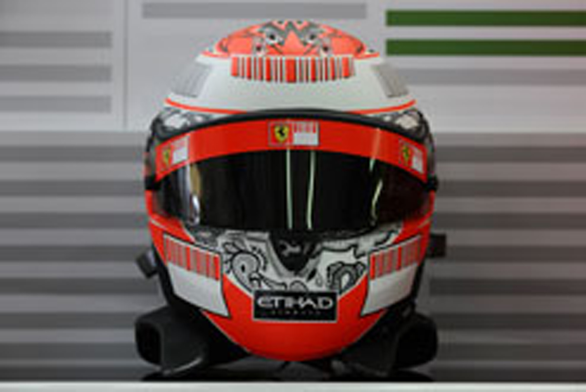 キミ・ライコネン ヘルメット （2009年） 【 F1-Gate .com 】