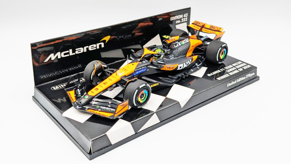 マクラーレン MCL38 L.ノリス マイアミGP | F1ミニカーあれこれ