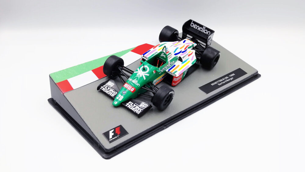 デアゴF1 第029号 ベネトンB186 G.ベルガー | F1ミニカーあれこれ