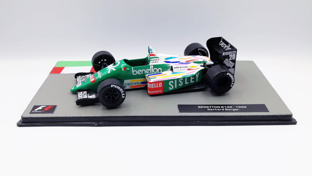 デアゴF1 第029号 ベネトンB186 G.ベルガー | F1ミニカーあれこれ