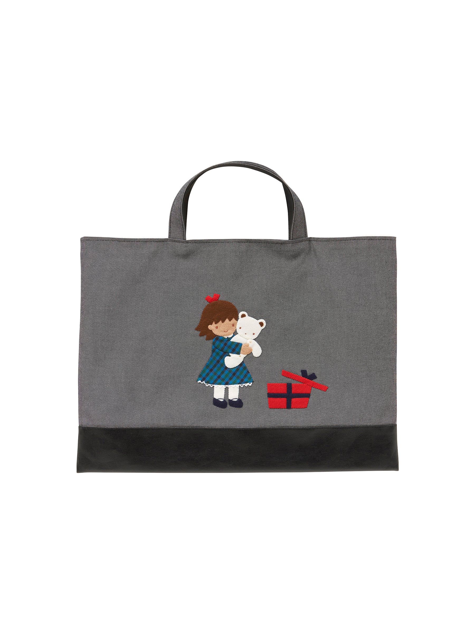 ☆新品未開封☆familiar ファミリア ミニデニムバッグ ネイビー 青