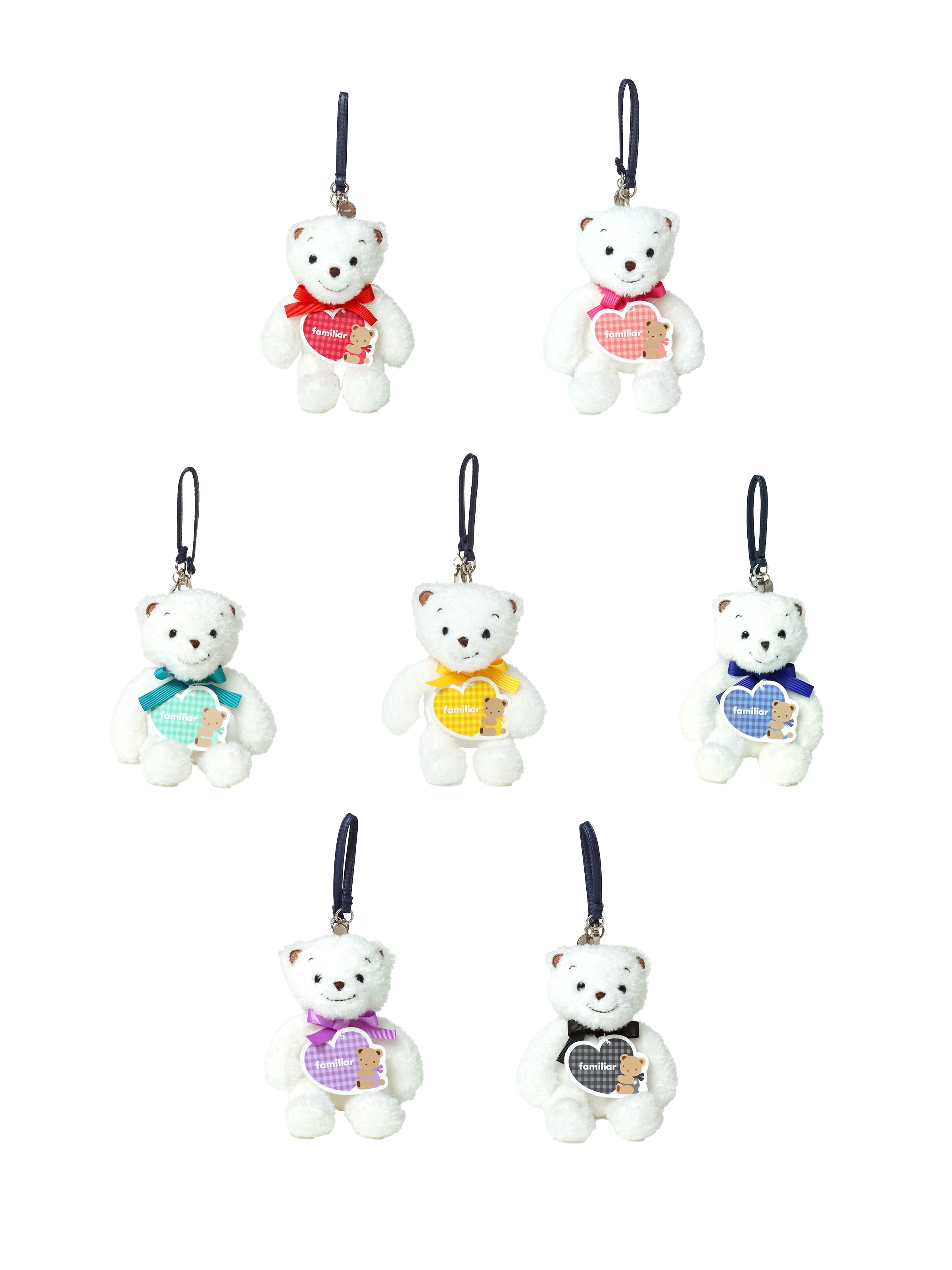 ファミリアXダンロップコラボ・ぬいぐるみチャーム・新品未使用品