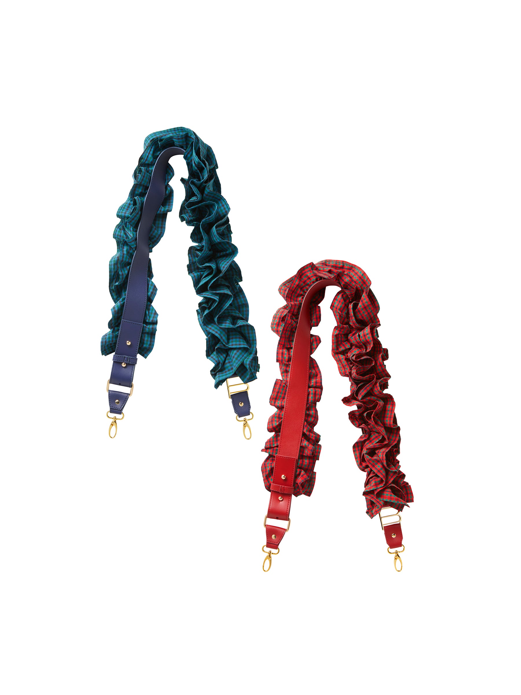 familiar × Bibiy ビビィ ファミリア ショルダーストラップ 青 bibiy