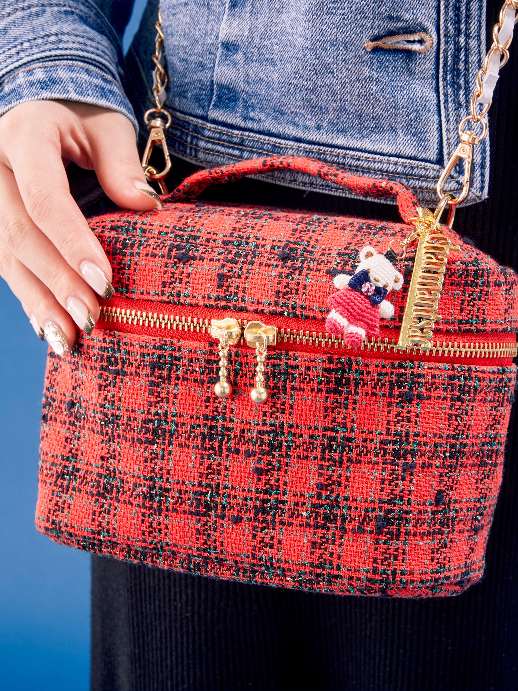 1回試し持ちのみ♡ポーチ〈Charmant Sac × familiar〉 1回試し持ち