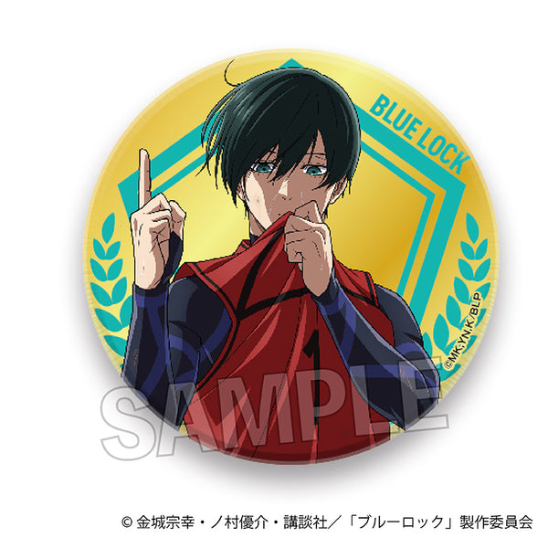 ブルーロック アニメのヒロズ ヒロズ 缶バッジ 糸師凛 v2 ブルーロック