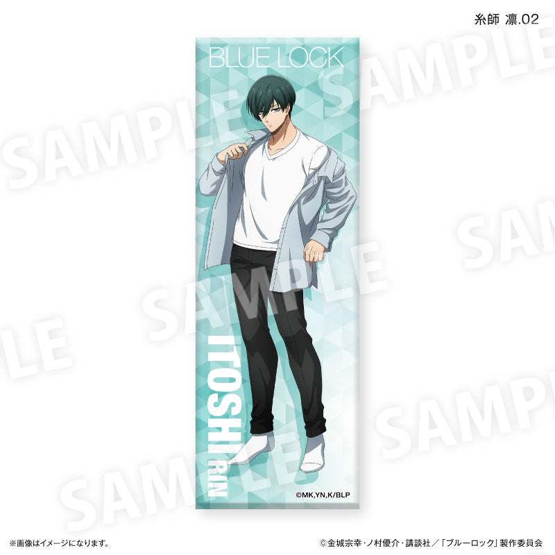 ブルーロック Wake Up & Get Ready 缶バッジ 糸師凛 ブルーロック Wake Up