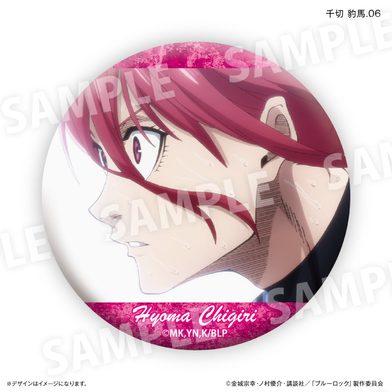 千切豹馬 推しキャラ缶バッジ ブルーロック ブルロ 原画展 缶バッジ