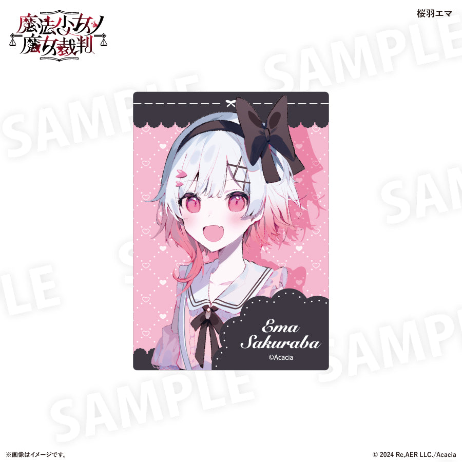 魔法少女ノ魔女裁判 ガーリーファッションver. アクリルカード