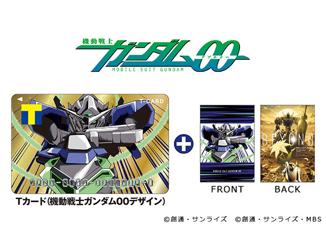 Tカード（機動戦士ガンダム00デザイン）＋A4クリアファイル – FAN+Life