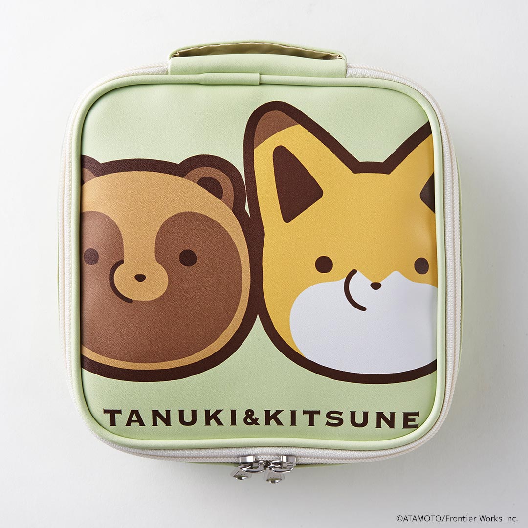 うらたぬき バニティバッグ やまだぬきポーチ ①浦島坂田船うらたぬき