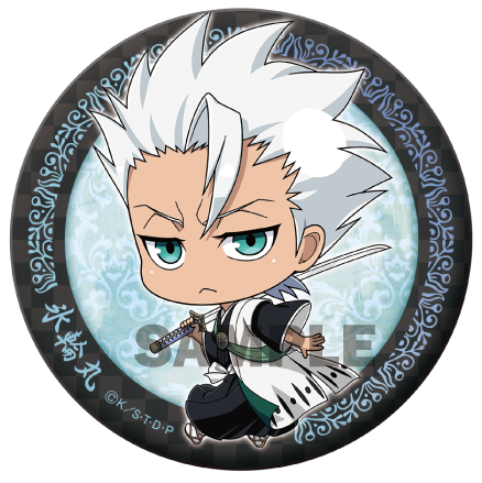 FaNeMa / BLEACH ふりむきゅん 缶バッジ 日番谷冬獅郎