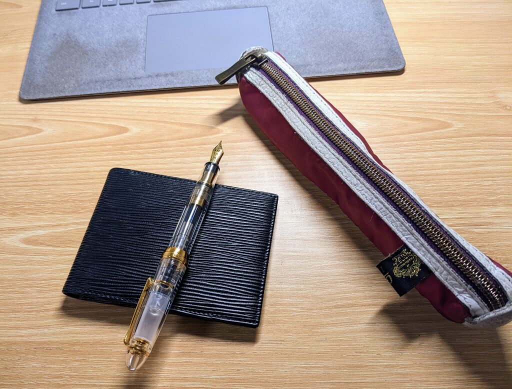 セーラー万年筆】プロフィット21透明／21金ペン先の書き味 | 万年筆の