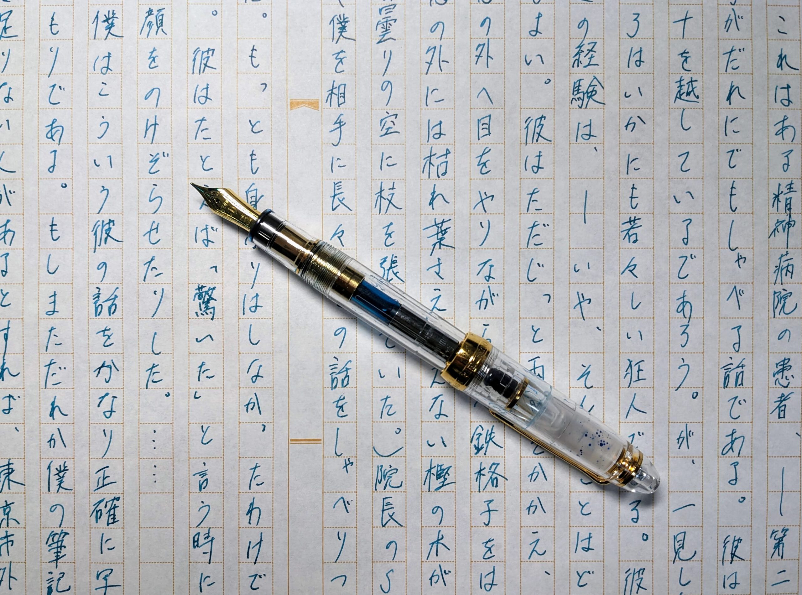 試筆のみ タグ付 旧型ニブ 21k MF プロフィット21 セーラー 万年筆