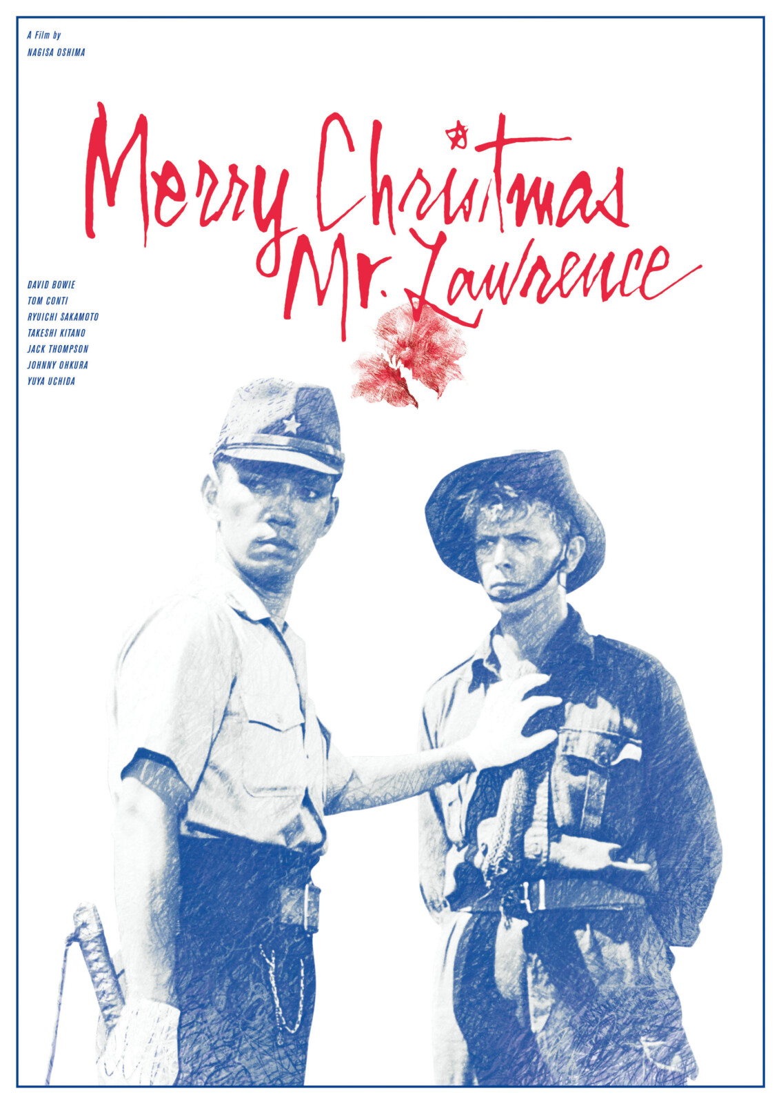 ☆1983年アメリカ 公開時 オリジナル「戦場のメリークリスマス」額付