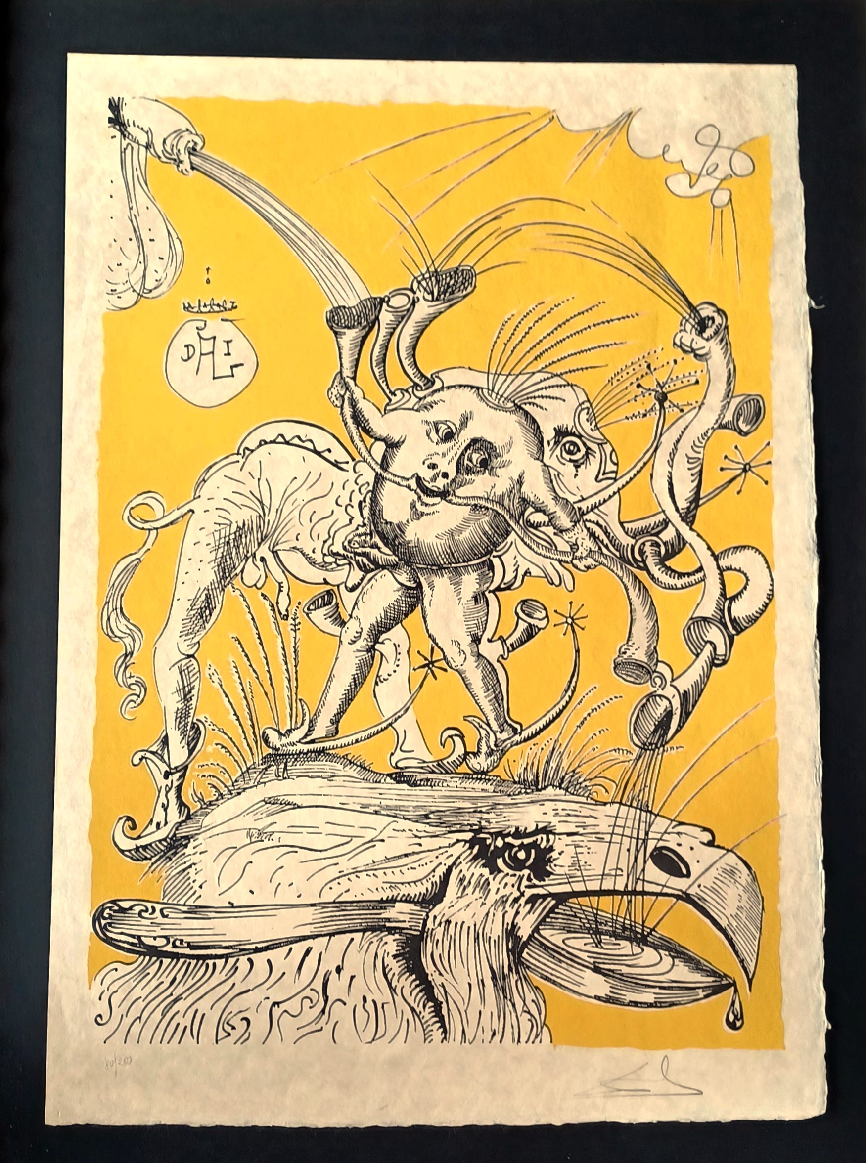 Salvador Dalí lithograph 限定175 Salvador Dalí lithograph 限定175