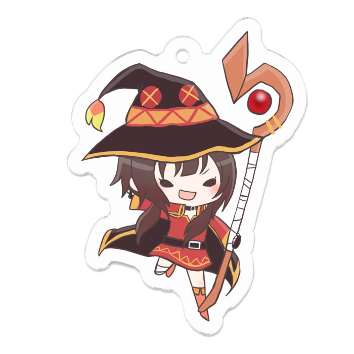 めぐみん アクリルキーホルダー - ちろの森 - BOOTH