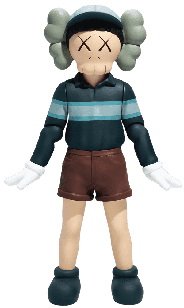 カウズ x イカゲーム チョルス Chul-Su Figure Colored 海外6/19発売