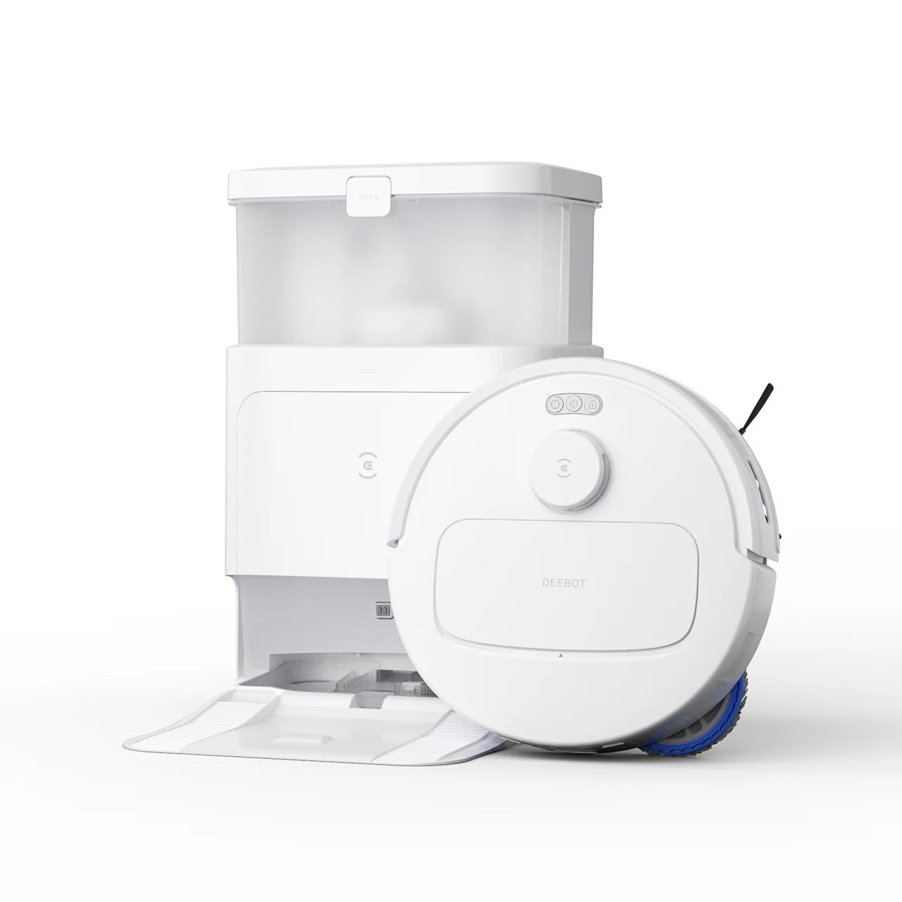 レンタル] ECOVACS DEEBOT N30 PRO OMNI ロボット掃除機 ホワイト
