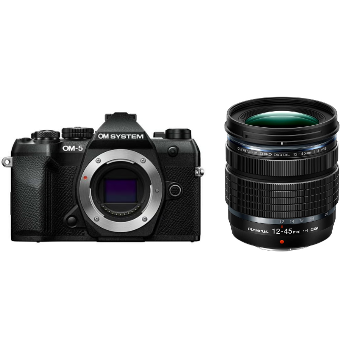 レンタル] OM SYSTEM OM-5 Mark II 12-45mm F4.0 PRO レンズキット