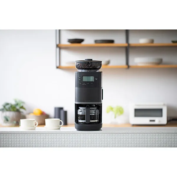 レンタル] シロカ(siroca) コーン式全自動コーヒーメーカー カフェばこ