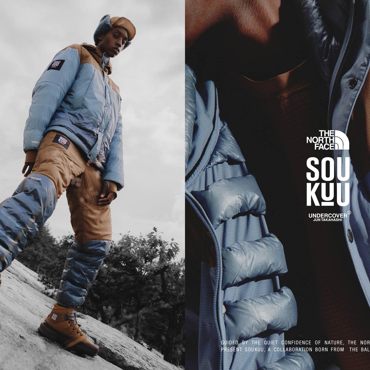 手袋とセット ノースフェイス アンダーカバー 創空 ネックウォーマー