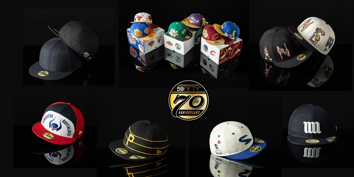 ニューエラが田名網敬一やフラグメントらとコラボ 「59FIFTY®」誕生70