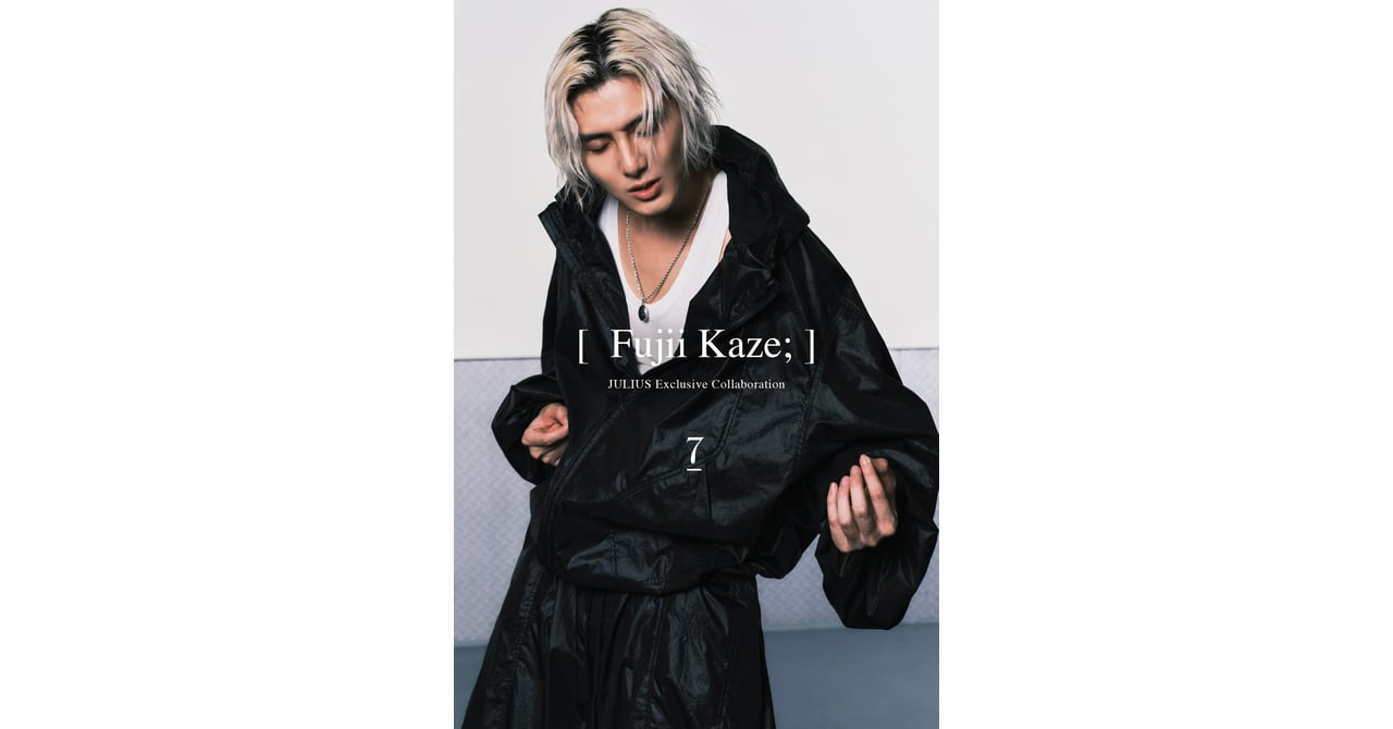 藤井風 ユリウス コラボ HOODED BOMBER TRACK JACKET 藤井風 ユリウス