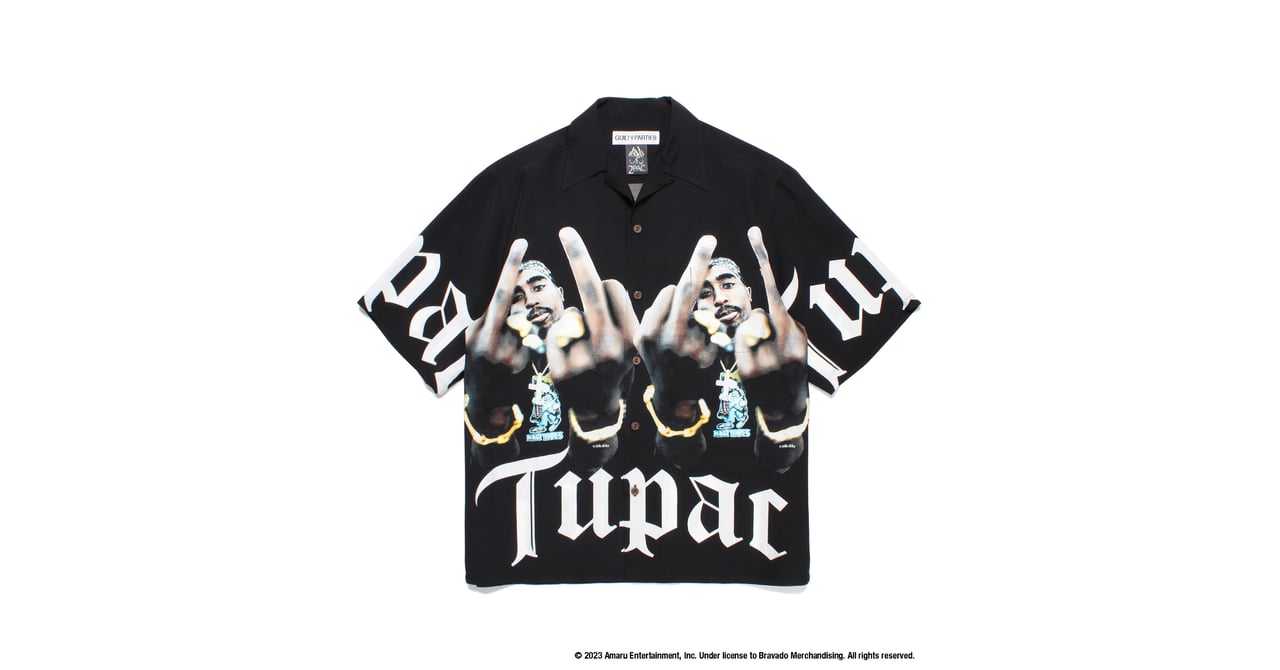 2PACのハワイアンシャツが登場、ワコマリアが新作を発売